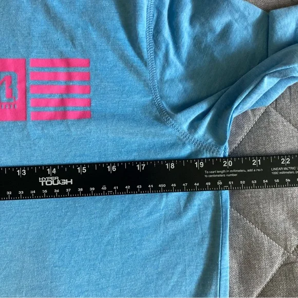 Baseball Lifestyle 101 Off Field Hoodie Men’s Small Blue Pink Lightweight - Picture 10 of 12